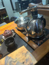 金灶（KAMJOVE）K9全自动上水电热水壶茶具套装泡茶壶烧水一体机全智能茶台烧水壶 亮银色 0.9L 实拍图