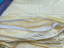 钱皇黄金丝贵族蚕丝被  100%桑蚕长丝 子母被 1+3斤 220*240cm 黄色 实拍图
