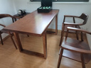金沙公爵（Duke Kingtha）实木大板茶桌椅组合现代简约轻奢原木客厅家用胡桃色办公室泡茶桌 单桌：140*70*75*5cm(松木) 普通标准款 实拍图