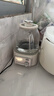 美的（Midea）花漾0胶水全玻璃养生壶 多功能煮茶壶 母婴烧水壶 恒温电热水壶 全自动一体煮茶器1.2L YS12B302J 实拍图