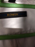 罗蒙（ROMON）纯色商务职业正装男士白衬衫工装外套长袖衬衣男CS108白色5XL 实拍图