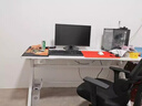 姗姗木艺电脑桌台式家用碳纤维电竞桌实木芯桌子可夹机械臂游戏桌 实拍图