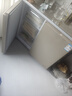 美菱226升卧式冰箱家用商用对开两门风冷无霜变频定频电脑控温嵌入式节能橱柜冰箱家商用厨房柜 226升风冷无霜 电脑控温 金色-定频 实拍图