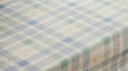 MEIWA桌布防水防油长方形进口小清新PVC台布餐桌布 格子蓝  130*180cm 实拍图