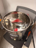 三鼎电热烧水桶开水桶304不锈钢商用大号煮草药凉茶奶茶水桶控温绿豆汤桶保温月子桶防干烧开水器 35L装满水约71斤【304发热盘】 实拍图