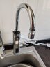奥克斯（AUX）电热水龙头热水器加热水龙头快速热水变频恒温厨房下进水 【大屏数显】电镀银+漏保插头+万向喷头 实拍图