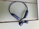 ENKOR恩科X9骨传导蓝牙耳机运动跑步骑行专用IPX6级防水防汗开放式挂耳无线耳机32G内存MP3模式 午夜蓝 实拍图
