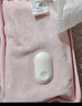 彩虹暖手宝热水袋电热暖手宝暖肚子暖水袋暖脚暖身暖手宝宝充电 粉色 实拍图