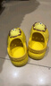 牧童儿童拖鞋夏男宝宝洞洞鞋软底女童卡通洗澡婴幼儿家居鞋奶狮黄140 实拍图