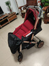 奔昂 婴儿推车可坐可躺轻便避震宝宝折叠婴儿车双向BB童车手推车 升级酒红+一键单手收+可坐躺+可双向推行+四轮高配 实拍图