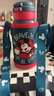 迪士尼（Disney）儿童保温杯316不锈钢吸管直饮水杯幼儿园小学生双饮水壶650ml米奇 实拍图