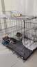 腆宠 猫笼 猫别墅猫笼子带厕所加粗大号家用猫窝猫舍猫屋双层猫咪笼子 实拍图