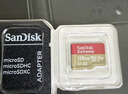 闪迪（SanDisk）128GB TF(MicroSD)内存卡 4K极速金卡A2 V30 U3行车记录仪 运动相机无人机 监控存储卡 读190MB/s 实拍图