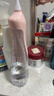 拜尔M3电动冲牙器 家用便携式牙齿清洁器洗牙器水牙线洁牙器牙套清洁冲洗器 M3Plus粉色 实拍图