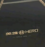 英雄（HERO）钢笔 圣诞礼物1520绒砂多彩铱金/特细/美工男女款节日礼物墨水礼盒套装黑色 实拍图