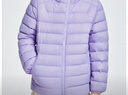 安奈儿（Annil）儿童轻薄羽绒服男女童短款外套2024轻暖亲子装 石楠紫 170  实拍图
