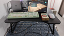 木双福床上小桌子可折叠笔记本电脑桌大学生宿舍电竞风碳纤维床上学习桌 实拍图