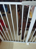 楼梯护栏儿童安全门围栏婴儿门栏防护栏宝宝门口栅栏宠物厨房栏杆 【加粗加厚】适用宽度63-70cm 078高度 实拍图