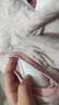 婧麒（JOYNCLEON）婴儿连体衣新生儿衣服秋冬保暖夹棉哈衣满月宝宝内衣纯棉连体衣 大树粉【优选精梳棉】 80cm 实拍图