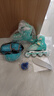 斯威（SWAY）轮滑鞋儿童溜冰鞋男女童初学套装中小学滑轮滑冰旱冰鞋成人直排轮 登绿八轮全闪+头盔护具+一体支架 L (适合12岁-成人)平时鞋码36-41 实拍图