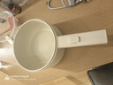 美的（Midea）电煮锅 小电锅 电蒸锅 长柄 宿舍小锅 多功能辅食锅 1.6L学生寝室一体泡面小火锅 XZE2017 配蒸笼 实拍图
