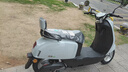 绿源（Luyuan）电动摩托车 M7超长续航强动力踏板车国民好车【续74公里-60V20AH-5块铅酸电池-1000W】云影灰 实拍图
