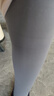 MissWiss鲨鱼裤女薄款显瘦收腹提臀瑜伽裤外穿打底裤 北欧灰-超厚绒 M 实拍图