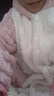 俞兆林珊瑚绒睡袍女睡衣秋冬季保暖裤子可爱粉猪甜美少女家居服两件套装 实拍图