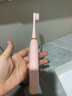 100W+热销】电动牙刷全自动充电式智能声波冲牙器软毛刷头女士男款学生情侣套装青少年牙刷 时尚粉+4刷头+充电线 实拍图