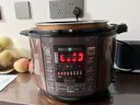 美的（Midea） 电压力锅电高压锅家用大容量多功能定时预约高压电饭煲电饭锅 可煮小米粥2-3-5-8人用 尊享款 行业TOP【4-10人  双胆】 5L 实拍图
