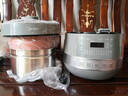 美的（Midea）品牌官方0涂层精钢厚釜70KPa电压力锅5L双胆全自动智能预约家用煲汤煮饭电饭煲C5856G高压锅4-6人 实拍图