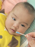 COOKSS婴儿棉签粘性双头耳棒掏耳朵神器新生儿粘耳屎棒儿童采耳棒50支 实拍图