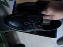 戈耐（GENAI）男士休闲皮鞋男生新郎结婚隐形内增高百搭潮商务鞋真皮透气男鞋子 黑色【真牛皮】8cm内增高 Z82 43 (265mm) 实拍图