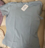 杰克·琼斯（JACK&JONES）25年男装四季打底T恤男T恤舒适男士短袖多色上衣纯色水洗不易走形 沙灰色C13 XS 165 实拍图