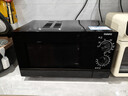 格兰仕（Galanz）微波炉光波炉蒸烤箱一体机 不锈钢内胆 家用平板式23升大容量速热 简易旋钮操作G80F23SP-M8(S0) 黑色 实拍图