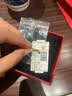 周六福黄金戒指女款碎碎冰车花亮面指环 计价 22号-2.32g 实拍图