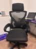 锦汐 电脑椅家用办公椅子靠背人体工学椅学习转椅老板座椅游戏电竞椅 【二代升级款】黑框黑网 实拍图