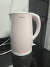 美的（Midea）电热水壶0涂层烧水壶母婴级316L不锈钢内胆 1500W快速加自动断电1.7升容量MK-HJ1705-PRO 实拍图