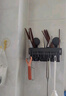 一卫吸盘筷子筒壁挂式筷子收纳盒一体刀架置物架菜刀架刀具收纳架刀座 筷子筒三杯6钩 21.3cm*9.2cm 实拍图