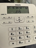 飞利浦(PHILIPS）电话机座机 固定电话 办公家用 来电显示 双接口 免电池 CORD118白色 实拍图