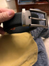 金利来皮带男士针扣简约百搭腰带礼盒头层牛皮裤带 新年礼物送礼 实拍图