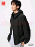 优衣库男装女装防风连帽外套/夹克户外休闲25秋冬新款478231 09 黑色 L 实拍图