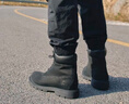 添柏岚（Timberland）官方踢不烂男鞋马丁靴户外皮革|19039 19039W/黑色 TB1仅批次不同 41.5 鞋内长：26cm 实拍图