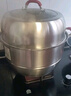 美厨（MAXCOOK）蒸锅 304不锈钢30cm单层蒸锅 加厚复合底燃气炉电磁炉通 实拍图