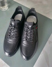 蜘蛛王 SPIDER KING 休闲皮鞋男运动鞋男士商务系带软皮鞋子男 213QA02135 黑色 42 实拍图