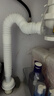 潜水艇（Submarine）SQ-1面盆洗手池ABS防臭下水管 S弯伸缩下水管防虫防臭 实拍图