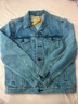 Levi's李维斯情侣同款美式经典复古休闲时尚潮牌修身牛仔夹克外套 浅蓝色 M 实拍图