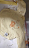 童泰新生儿半背衣婴儿衣服四季0-3个月初生宝宝纯棉上衣和尚服2件装 黄色小熊(精梳纯棉) 52 码(建议0-2个月身高50-55cm) 实拍图