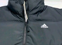 adidas 拒水防泼防风保暖鸭绒羽绒服面包服男女同款阿迪达斯官方   黑色   M 实拍图