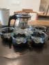 【京东物流】茶壶套装整套茶具大容量玻璃茶杯带滤网耐高温泡茶具 1000ML一壶+四杯套装【无茶盘】 实拍图